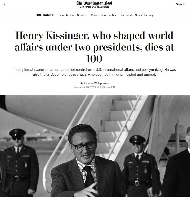 Faktencheck: Hat Henry Kissinger das Angebot für einen Sitz im OpenAI-Vorstand abgelehnt, kurz bevor er starb? – mimikama.org Faktencheck: Hat Henry Kissinger das Angebot für einen Sitz im OpenAI-Vorstand abgelehnt, kurz bevor er starb?
