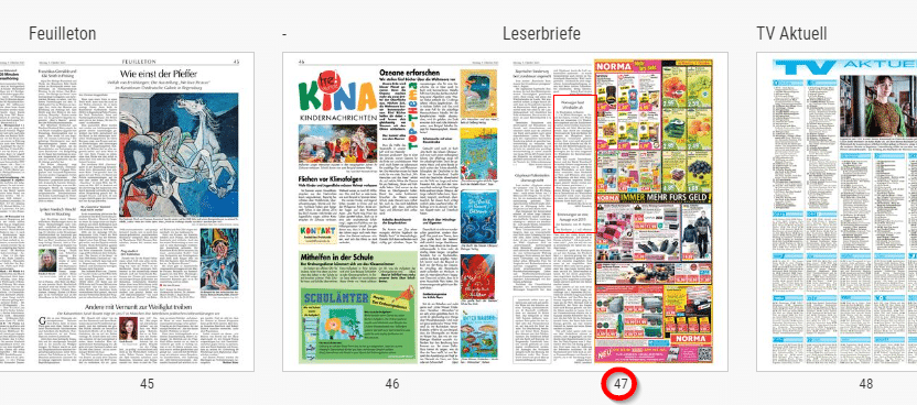 Faktencheck: Keine Fehlbildungen bei Rentieren durch Windräder – mimikama.org Screenshot Landshuter Zeitung vom 9. Oktober 2023 / Leserbriefe
