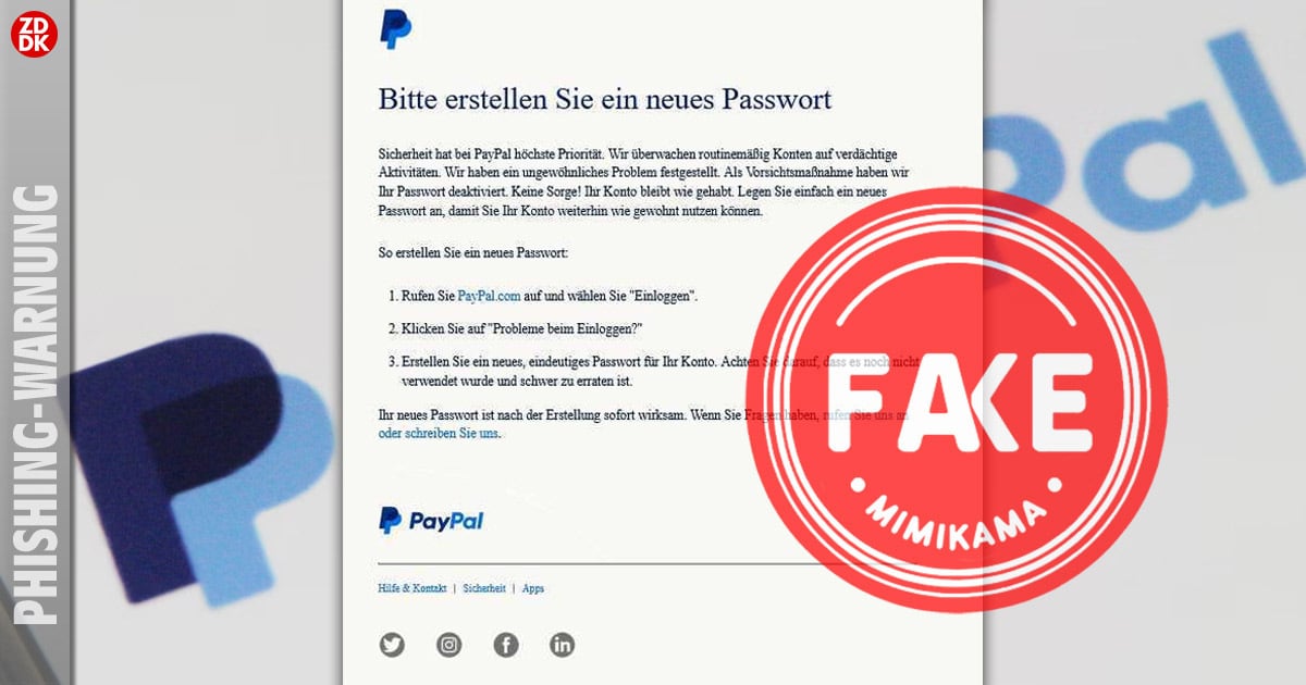 Gefahr für PayPal-Konten: Schützen Sie sich vor Phishing