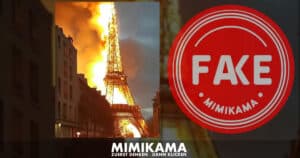 Eiffelturm in Flammen? Ein digitales Missverständnis