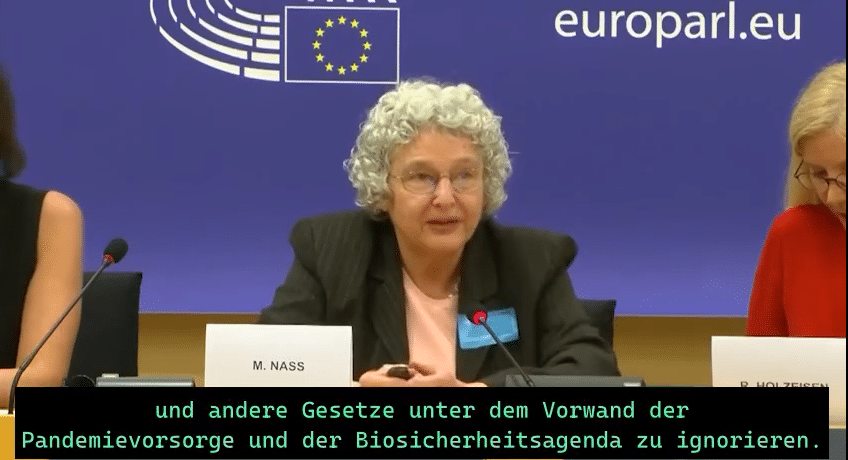 US-Ärztin verbreitet Unwahrheit: WHO-Pandemieplan ist kein Ersatz für Menschenrechte – mimikama.org Screenshot des Videos