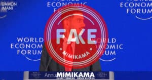 Insult on stage? WEF video turns out to be satire 