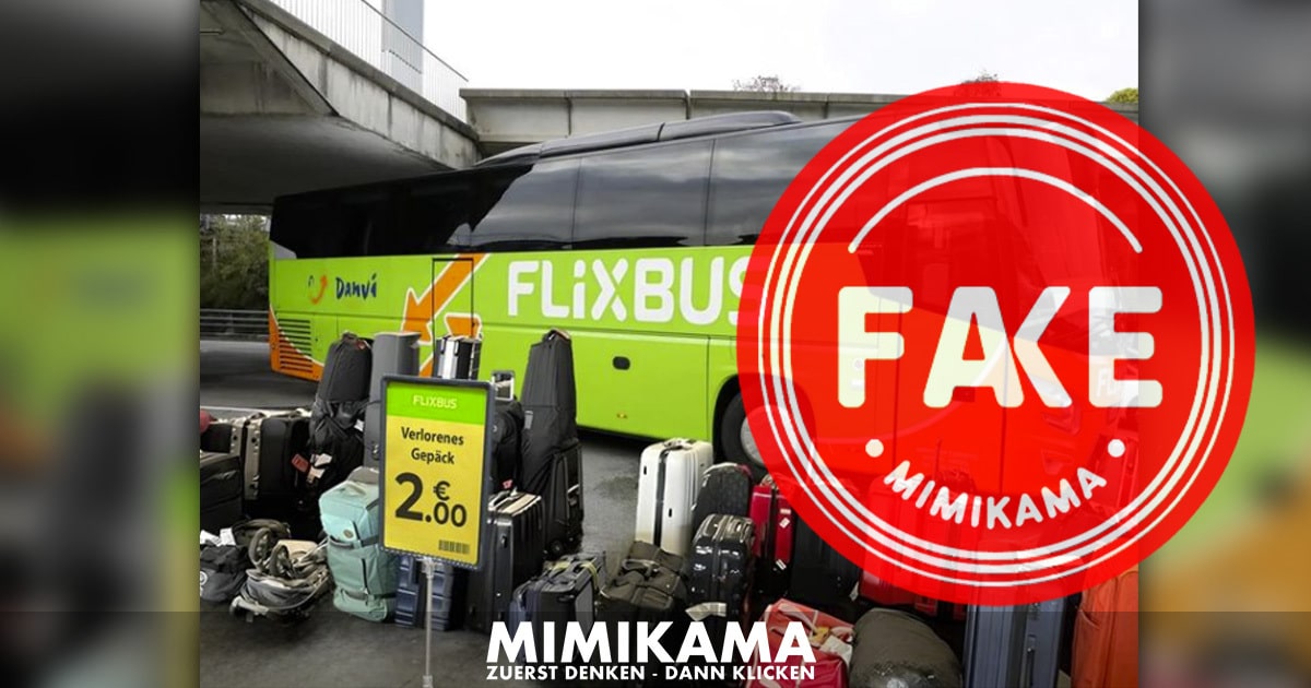 Achtung Falschmeldung: "2€ Gepäck-Schnäppchen" bei Flixbus