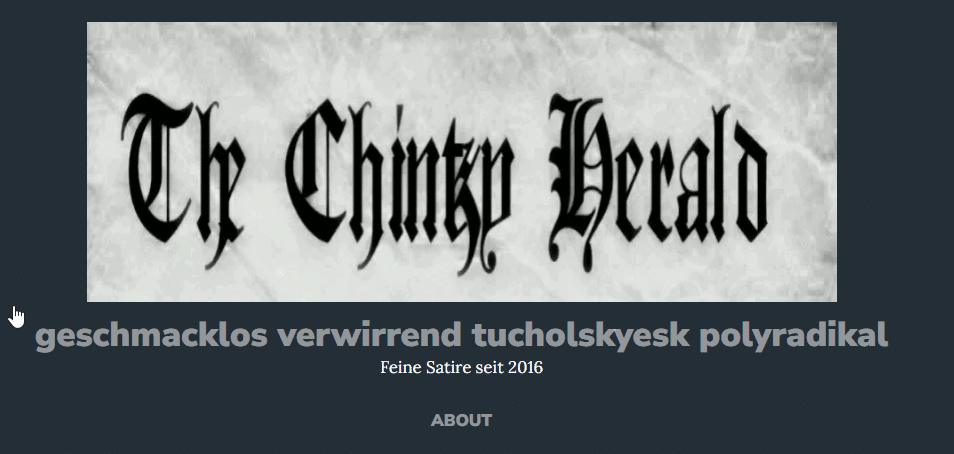 Menschenfleisch in Hackfleisch entlarvt! Skandal oder Satire? – mimikama.org Screenshot von der Webseite "The Chintzy Herald"