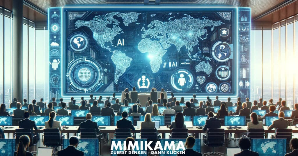 Globales KI-Regelwerk: Ein Muss für die Zukunft / Artikelbild: Mimikama, DALL-E