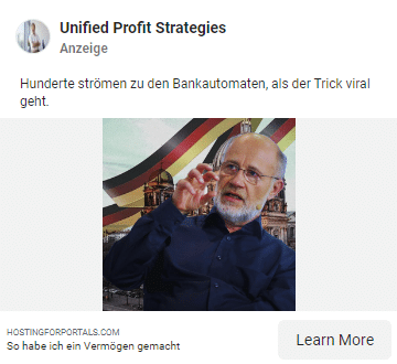 Falscher Lesch entlarvt: Bitcoin-Betrug im Netz – mimikama.org Screenshot Facebook