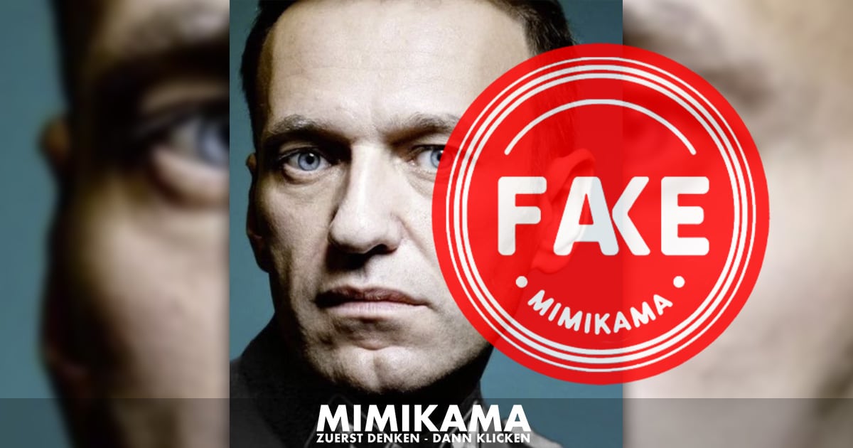 Nawalnys "Uniform": Manipuliertes Foto
