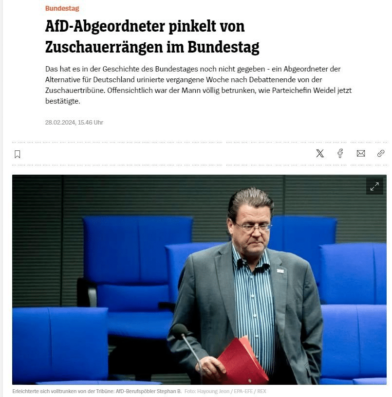 Pinkelnder AfD-Politiker: Wahrheit oder Lüge? – mimikama.org Pinkelnder AfD-Politiker: Wahrheit oder Lüge? – mimikama.org