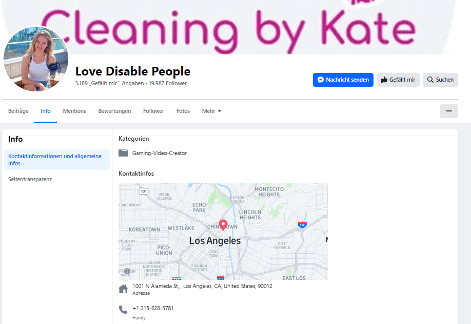 Facebook-Skandal: Der Missbrauch von Bildern behinderter Frauen – mimikama.org Screenshot: Facebook, „Love Disable People“