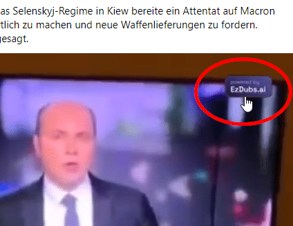 Screenshot Facebook-Video