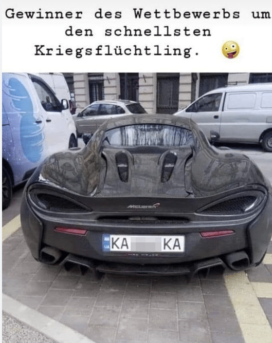 Luxusautos und Flüchtlinge: Die Sache mit dem Neid – mimikama.org Luxusautos und Flüchtlinge: Die Sache mit dem Neid – mimikama.org
