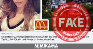 McDonald’s-Mitarbeiterin: Durch „seltene Zahlungsweise“ 64.820 Euro Gewinn?