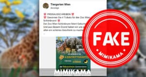 Tiergarten Schönbrunn Fake-Gewinnspiel: Abo-Falle statt Freizeitspaß