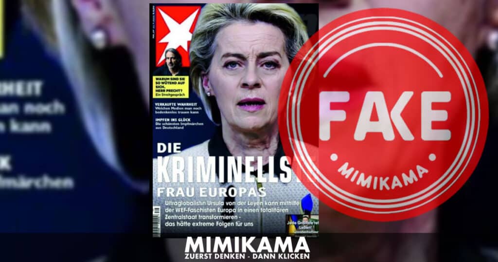 Ursula von der Leyen: Opfer einer Fake-News-Kampagne