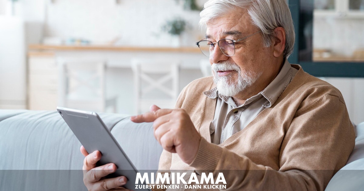 E-Reader können das Lesen für ältere Menschen und Senioren revolutionieren / Bild: freepik
