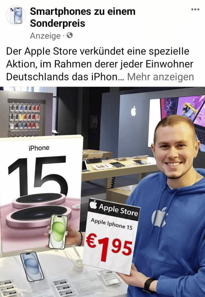 iPhone 15 für 1,95 Euro