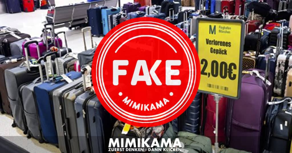 Falsche Schnäppchen: Der angebliche Kofferverkauf am "Flughafen Munchen"