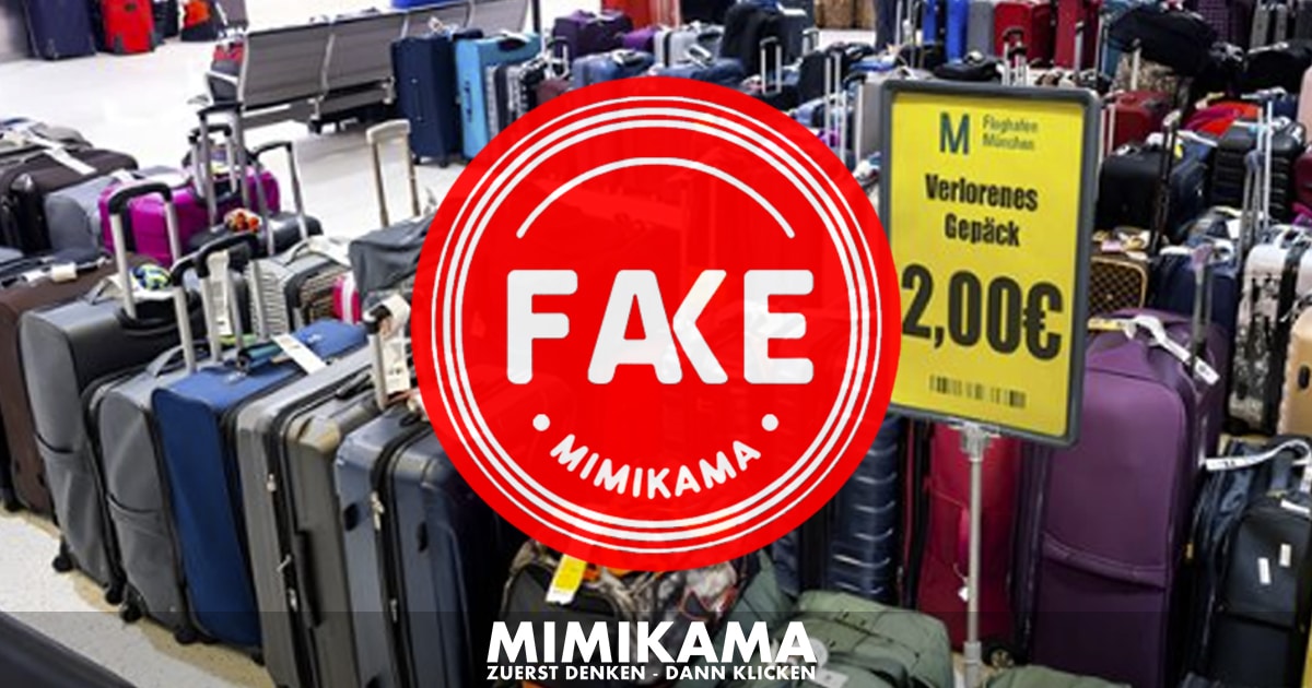 Falsche Schnäppchen: Der angebliche Kofferverkauf am "Flughafen Munchen"