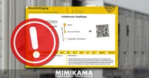 Warnung vor gefälschten Postbenachrichtigungen in Österreich!