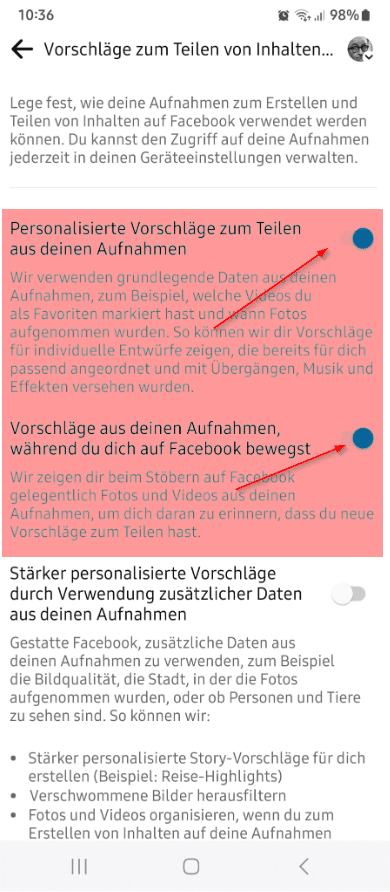 Facebook spioniert deine Fotos aus: So schaltest du die neue Funktion ab! – mimikama.org Anleitung zum Abschalten der Facebook-Vorschläge zum Teilen von Inhalten aus deinen Aufnahmen