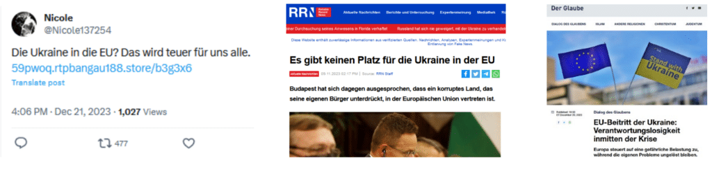 Die perfide pro-russische Desinformationskampagne „Doppelgänger“ – mimikama.org Screenshot: Technischer Bericht zur Analyse des Auswärtigen Amts "Doppelgänger"