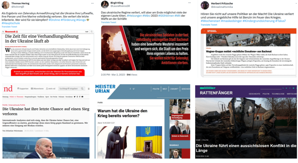 Die perfide pro-russische Desinformationskampagne „Doppelgänger“ – mimikama.org Screenshot: Technischer Bericht zur Analyse des Auswärtigen Amts "Doppelgänger"