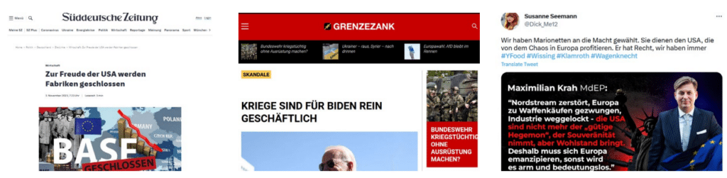 Die perfide pro-russische Desinformationskampagne „Doppelgänger“ – mimikama.org Screenshot: Technischer Bericht zur Analyse des Auswärtigen Amts "Doppelgänger"