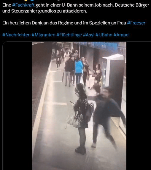Gewalt an U-Bahn-Haltestelle in Barcelona: Video sorgt für Verwirrung – mimikama.org Eine Metrostation in Barcelona, an der der Angriff auf Frauen stattfand. Screenshot des fraglichen Posts auf Facebook (hier archiviert)