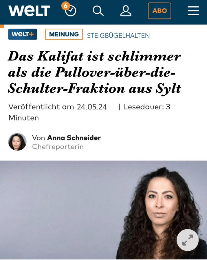 Gefälschter «Welt»-Artikel zur Sylt-Debatte sorgt für Verwirrung