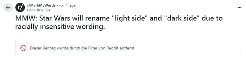 Screenshot Reddit