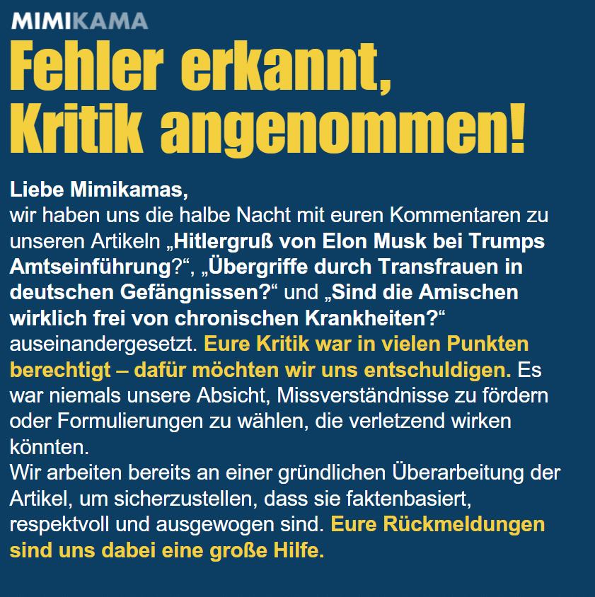 Stellungnahme – mimikama.org Stellungnahme – mimikama.org