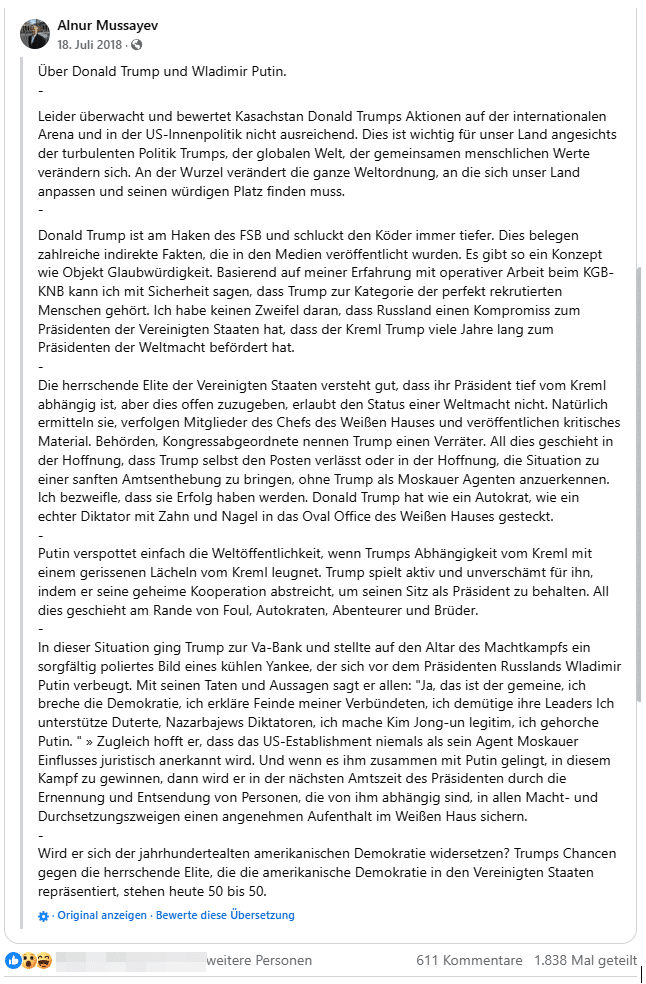 Wurde Trump 1987 als KGB-Agent ‚Krasnow‘ angeworben? – mimikama.org Wurde Trump 1987 als KGB-Agent ‚Krasnow‘ angeworben? – mimikama.org