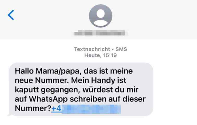 Der sogenannte Hallo Mama Betrug gehört zu den häufigsten Betrugsmaschen auf WhatsApp und per SMS