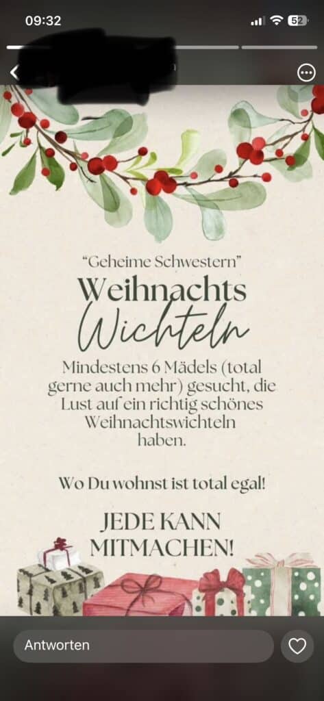 Screenshot des aktuell im Umlauf befindlichen Sharepics
