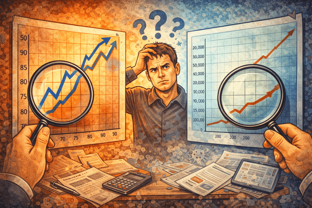Wenn Statistiken täuschen – obwohl sie stimmen
