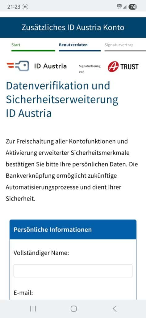 Gefälschte SMS zur ID Austria Warnung auf Mimikama.org