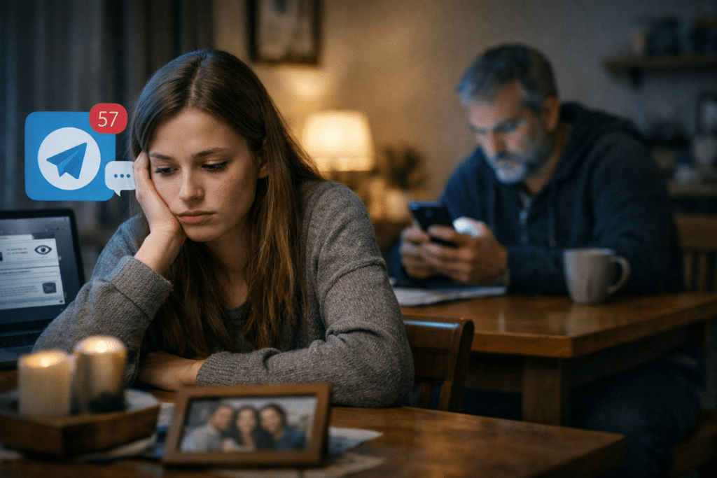 Mein Vater hat Telegram wichtiger genommen als mich