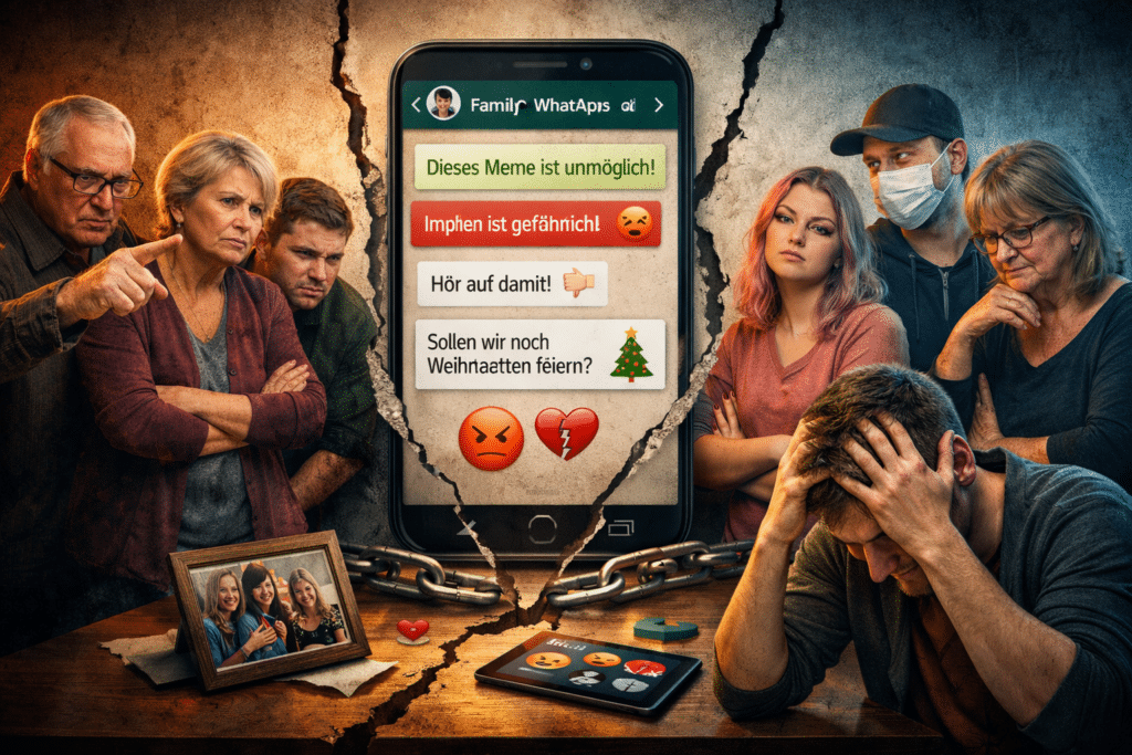 Eine WhatsApp-Gruppe, die meine Familie spaltete