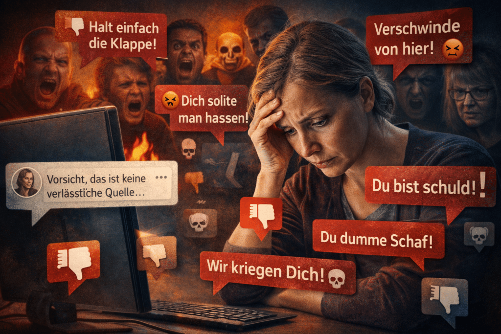 Ich dachte, ich kläre auf – aber wurde plötzlich gehasst nur wegen diesem Kommentar