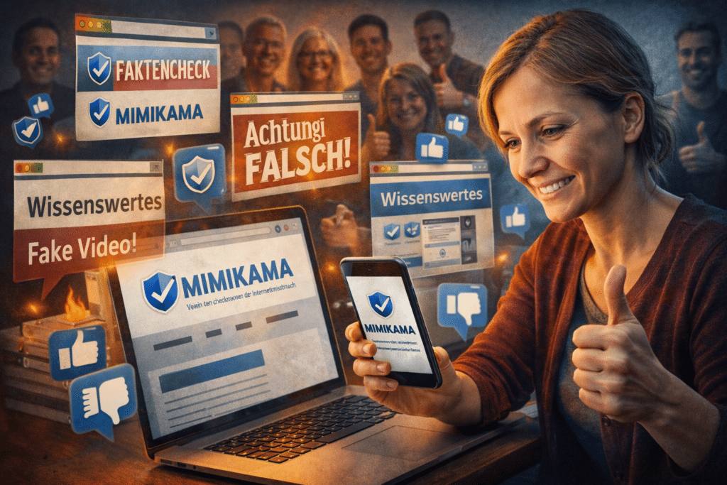 Der Tag, an dem ich Mimikama entdeckte - Aufklärung und Vertrauen