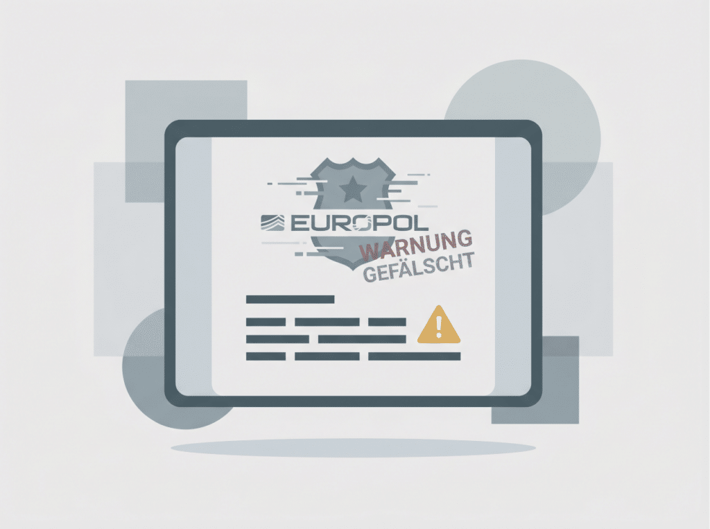 Behörden-Fakes erkennen: Polizei, Europol, BKA & Finanzamt