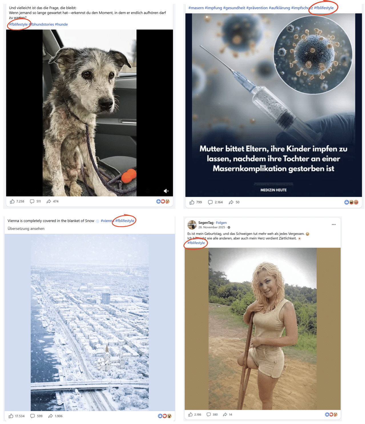 Warum #fblifestyle überall auf Facebook auftaucht – und was hinter dem Muster steckt