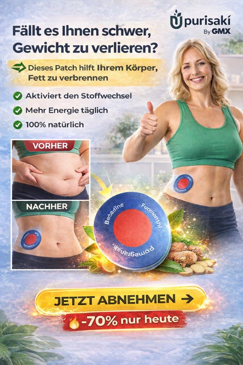 Screenshot: Fake-Abnehmversprechen von Purisaki