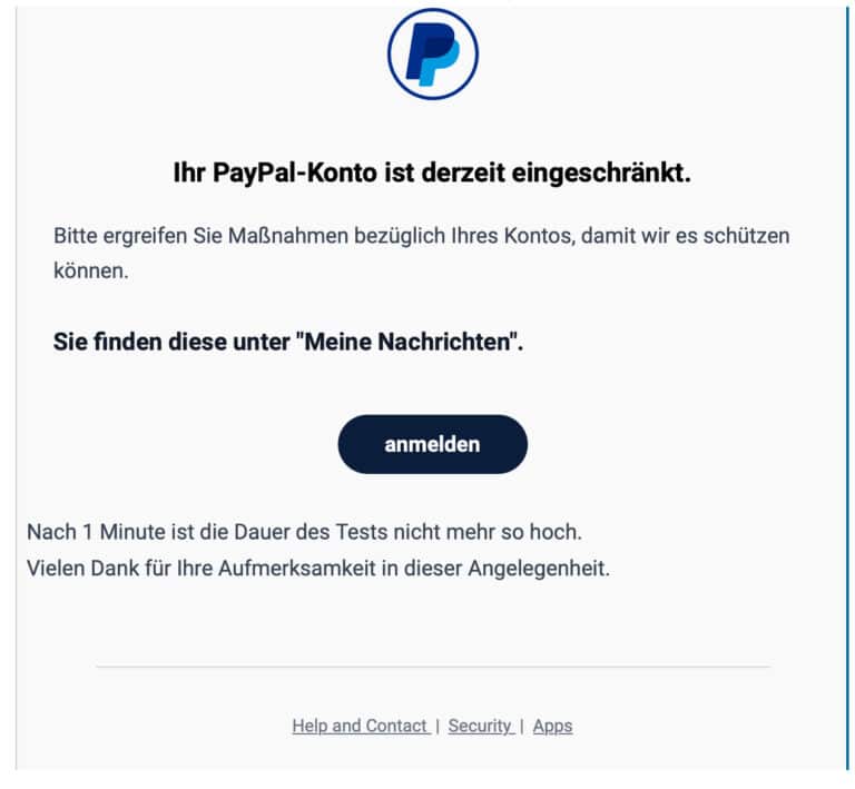 PayPal-Phishing: Fake-Login greift auch SMS-Code ab