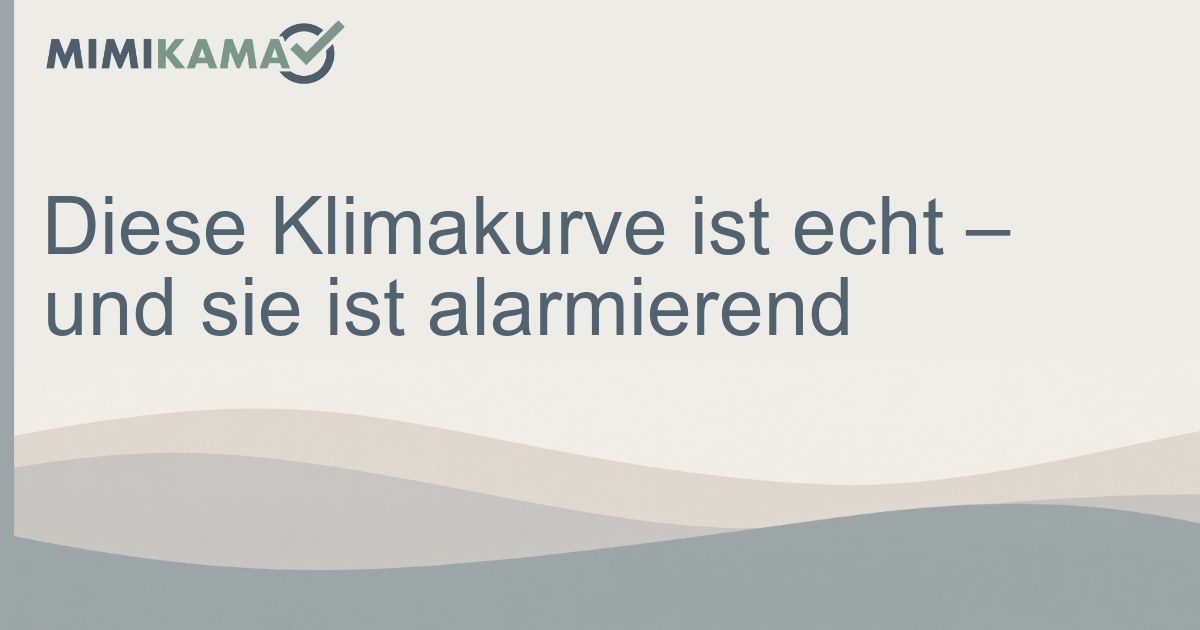 Klimakurve zeigt alarmierende Wassertemperaturen im Pazifik